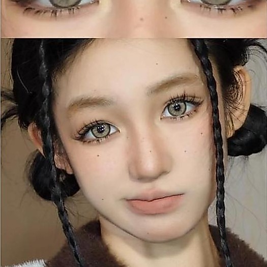 Cod,Bisa- Beautylens Softlens Cat Eye Totem Natural Brown 14.5Mm Lensa 6 Bulan Non-Medis