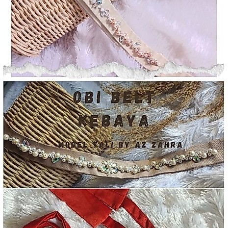 Obi Belt Payet CJI mix mutiara model tali PO 1-2 hari