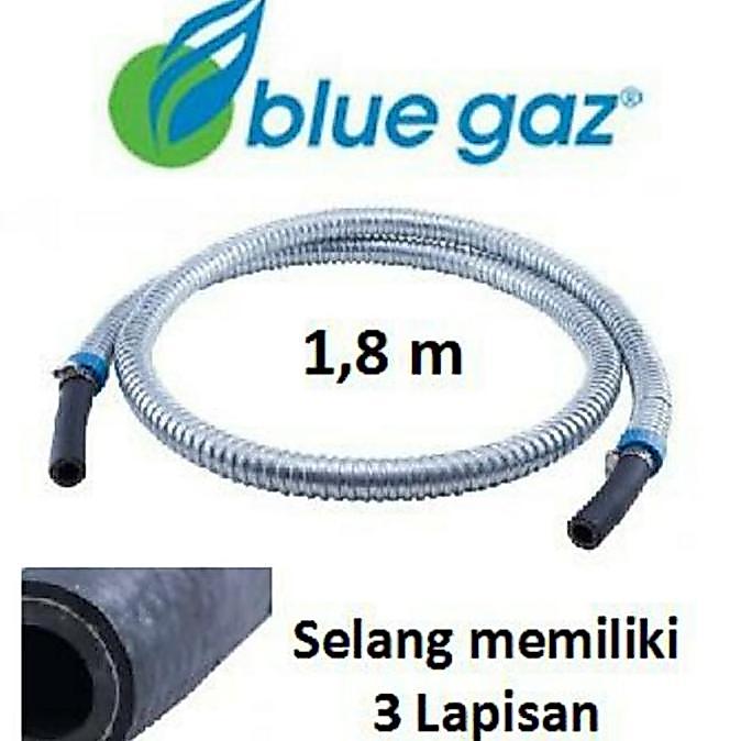 Murah Paket Hemat Regulator + Selang Blue Gas Gaz Lpg Bagus Aman Murah Sni