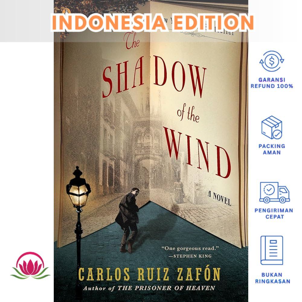 Termurah_Indonesia Version_ The Shadow of the Wind - Carlos Ruiz Zafón