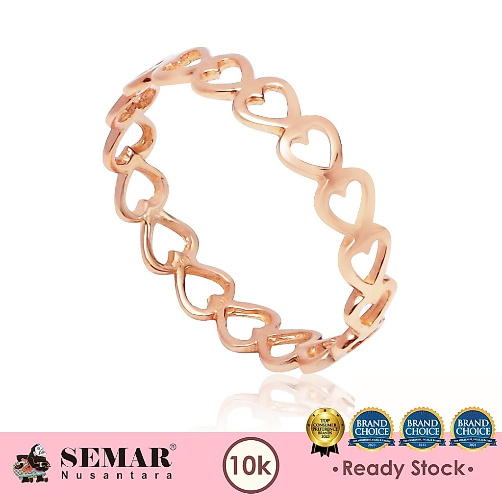 Cincin Emas Wanita Maulvi Gold 10K Semar Nusantara