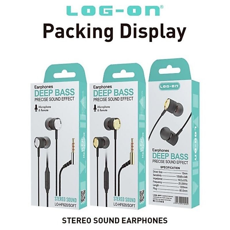 HANDSFREE Headset LOGON DEEB BASS LO-HF620 Headset LOG-ON