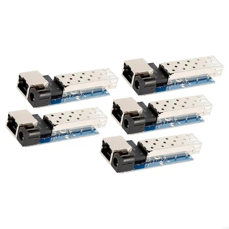 2025 New Port Fiber Mea Converters 125Gbps Opticals to Ethernet Conversion With Metal PCB Structure