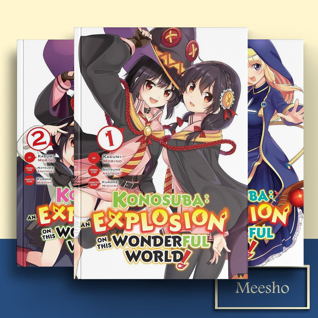 Konosuba: An Explosion on This Wonderful World, Vol. 1-5 ( Light Novel ) by  Natsume Akatsuki