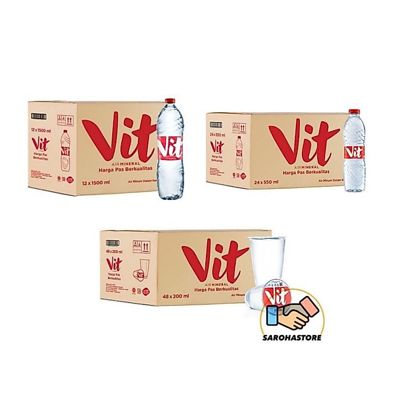 Vit Air Mineral 1 Dus 200 ml / 550 ml / 1500 ml