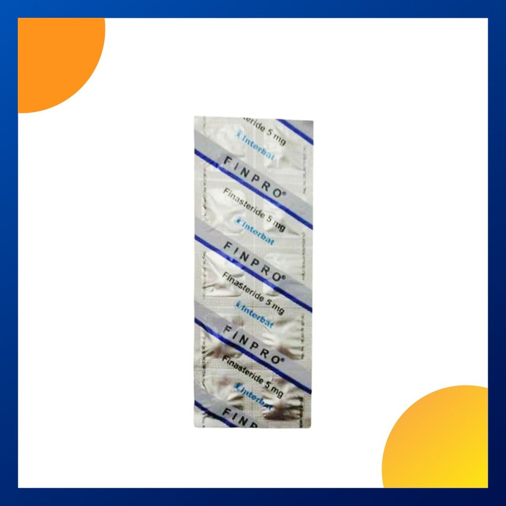 FINPRO 5 MG 1 STRIP @ 10 TABLET SALUT SELAPUT