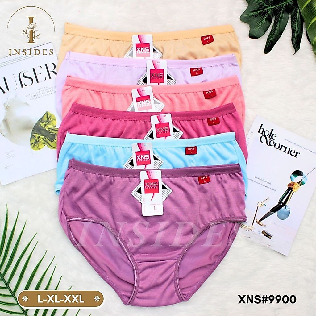(6Pcs) Celana Dalam Wanita Dewasa XNS CD Perempuan XNS 9900