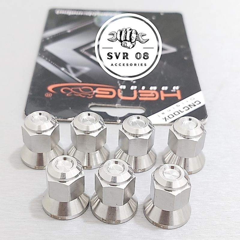 mur probolt topi 12 new model silver stainless cnc bowl matte head ninja r rr mio m8 drat 12