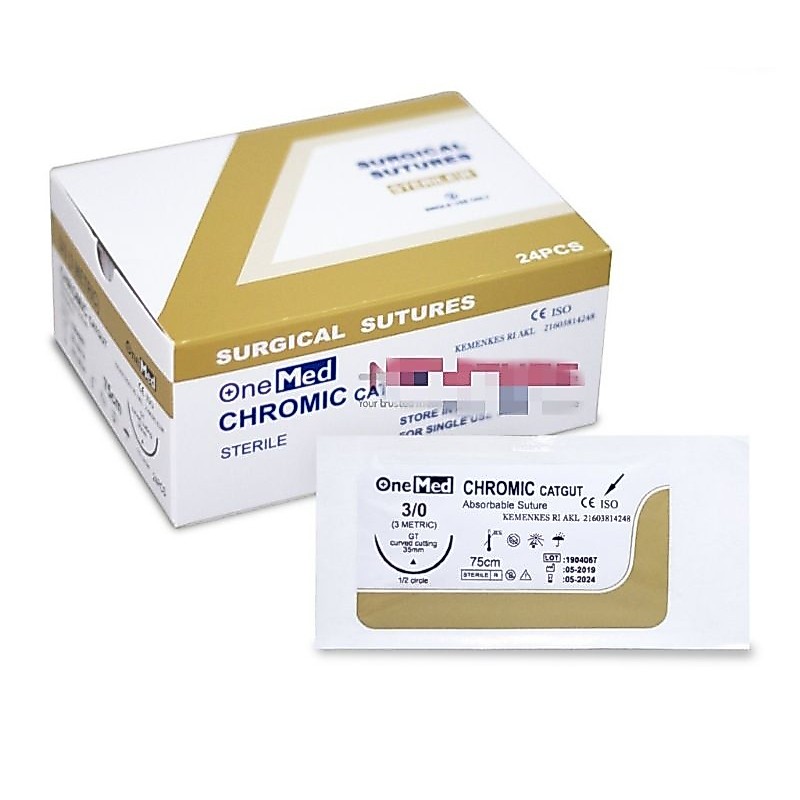 Benang Chromic 2/0 & 3/0 Onemed