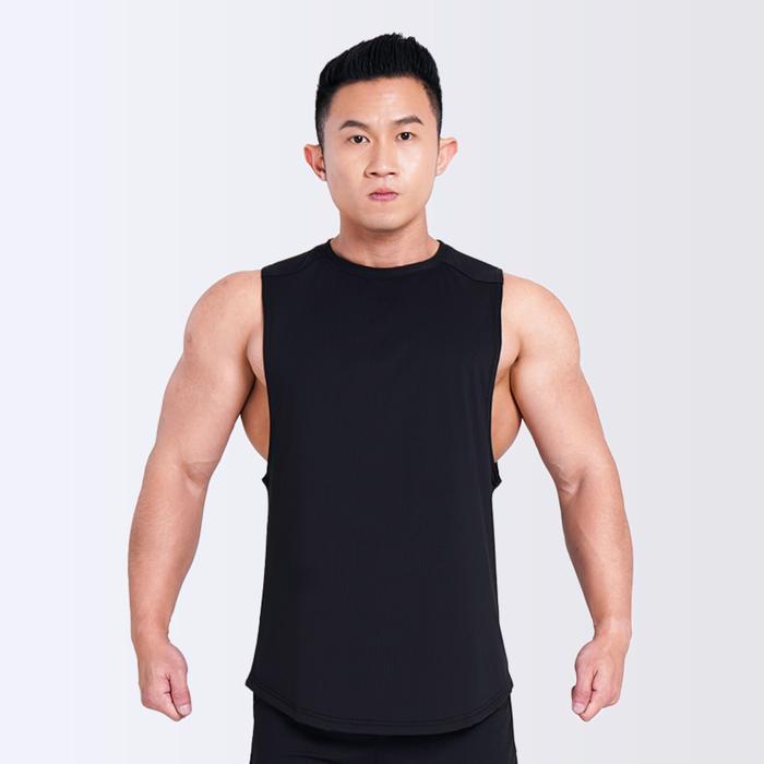 WHITTAKER Luxe Deep Cut #2108 / Deep Cut / Tank Top / Kaos Singlet - Hitam, S