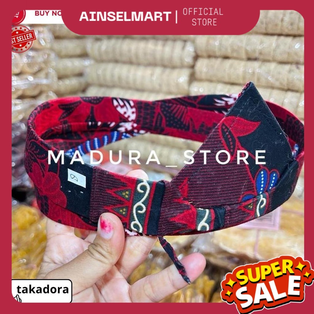 Udeng Sakera / Udeng Khas Madura Asli (Size Anak Anak Sampai Dewasa) Cod US