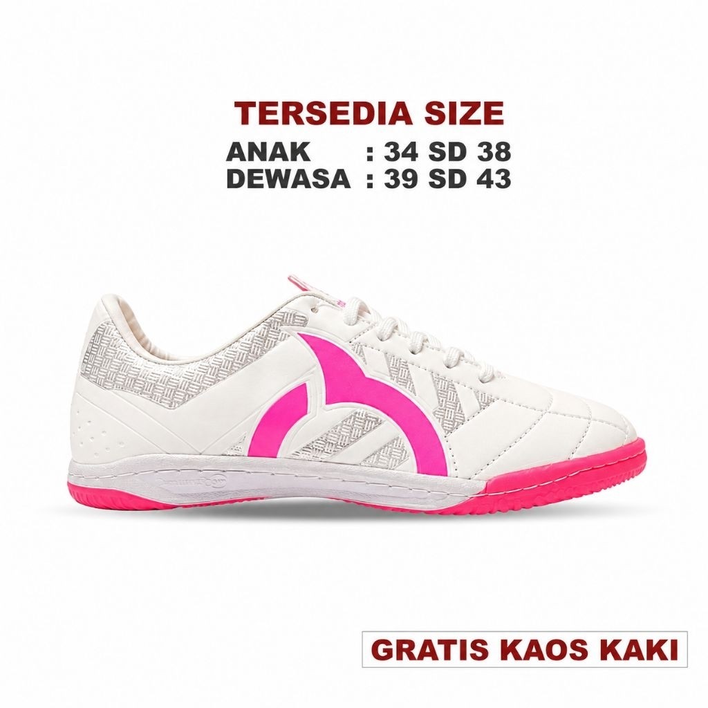 SEPATU FUTSAL ANAK DEWASA UNISEX Ortuseight Jogosala Rampage Laki-laki Kualitas Premium Xyz Sport Or