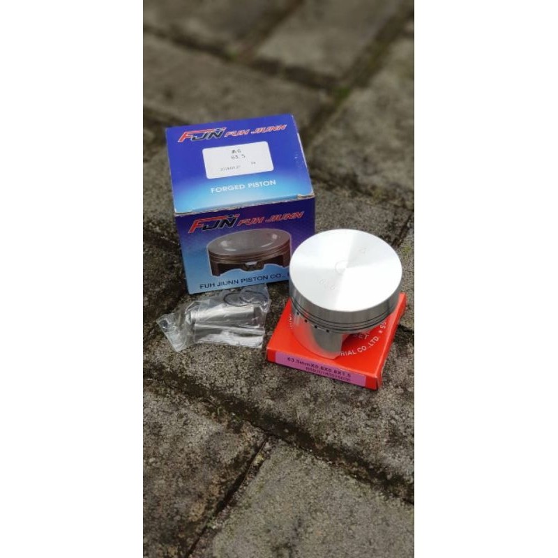 Piston Kit FJN 63,5 Piston Kit Racing Kompetisi 63,5 Pin 15 Merk FJN