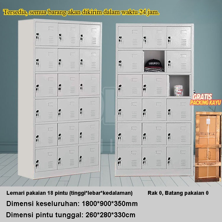 Mandala Home-Loker Besi Lemari Loker Karyawan Lemari Loker Besi Locker Besi Loker Besi 24 Pintu Stee