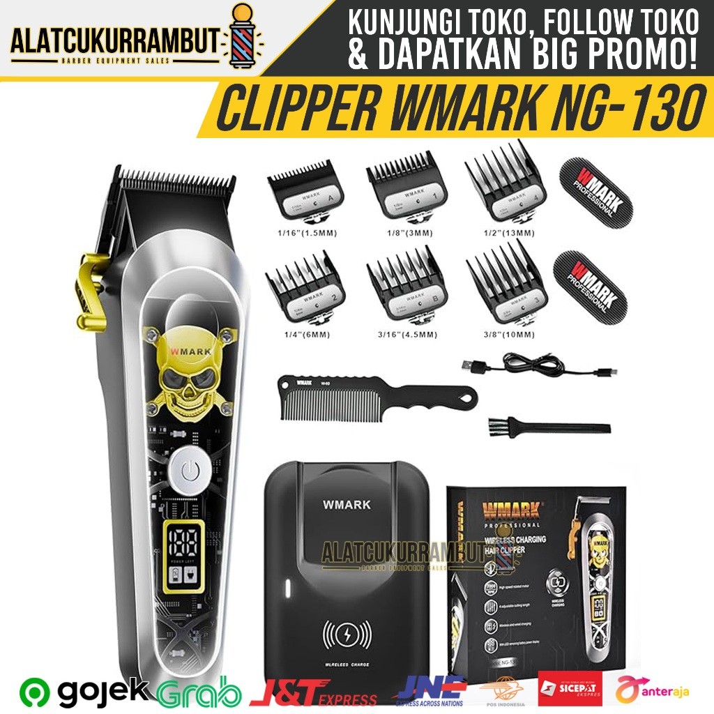 WMARK NG 130 Alat Cukur Rambut Mesin Cukur Rambut Hair Clipper WMARK