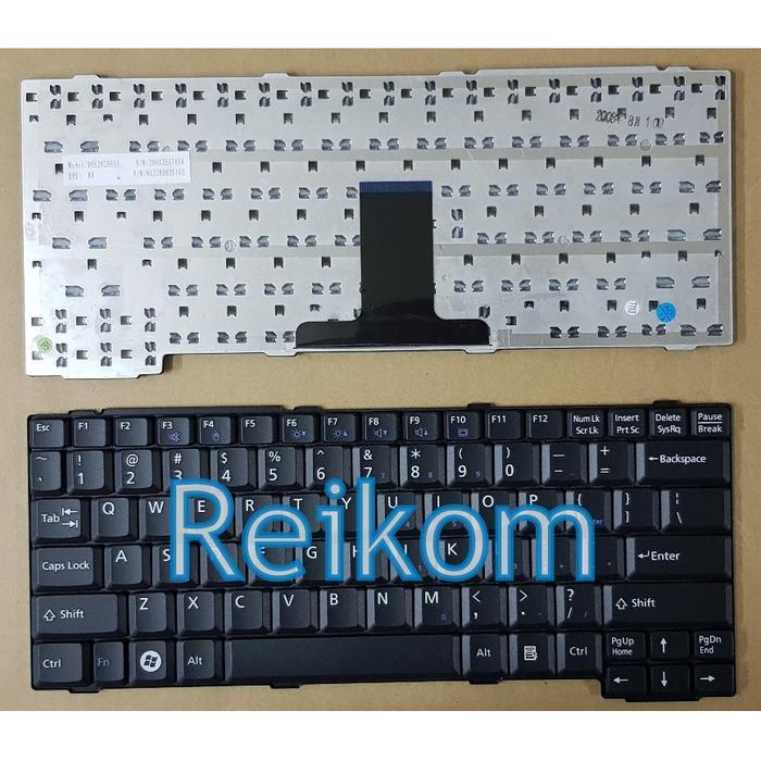 Keyboard Laptop Fujitsu Lifebook L1010 14.1 Inci Hitam