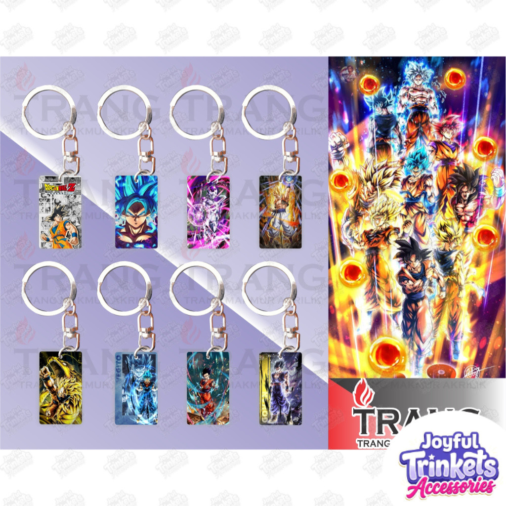 Gantungan Kunci Akrilik Dragon Ball / Keychain Acrylic Dragon Ball