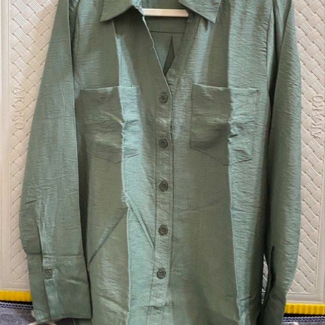 Zara - Atasan Kemeja Army