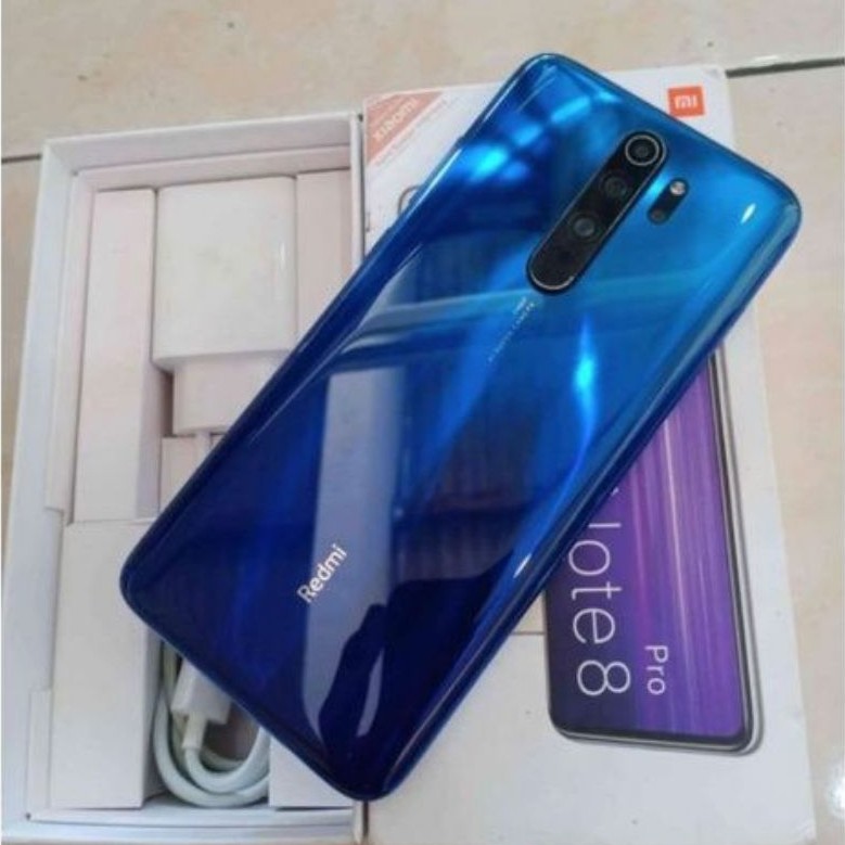 redmi note 8 pro 6/128gb  second fulset baca deskripsi
