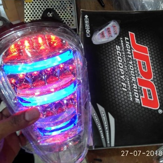Lampu Stop Scoopy Fi Led Lampu Belakang Scoopy Fi Stoplamp Led Scoopy