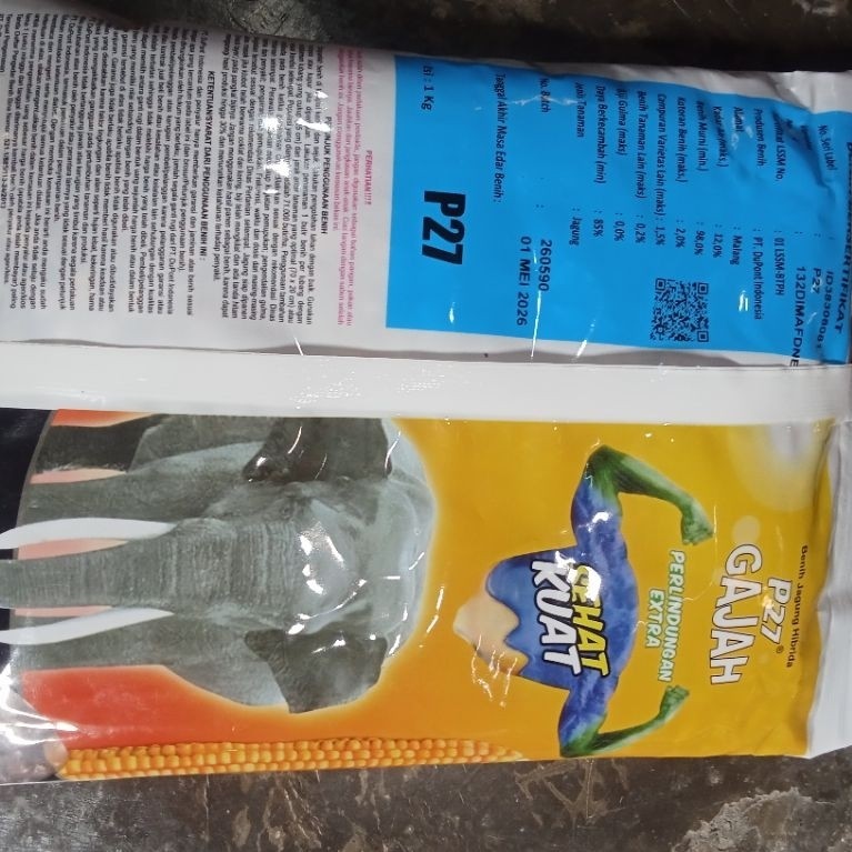 benih jagung p27 lumigen original