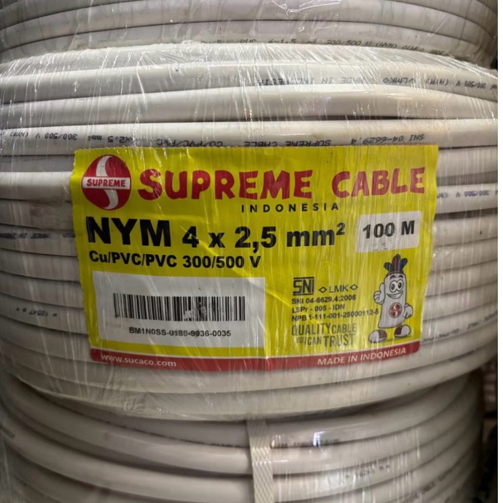 Kabel supreme NYM 4x2,5 meteran