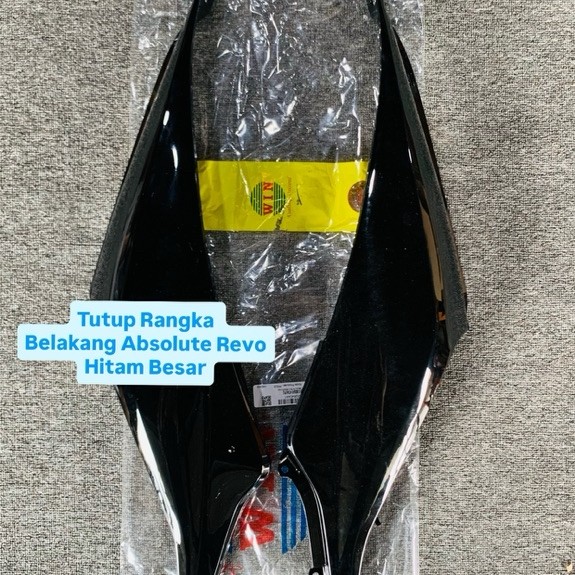 Cover Body / Tutup Rangka Belakang Absolute Revo Hitam Merk WIN-satriamodifikasipekanbaru-