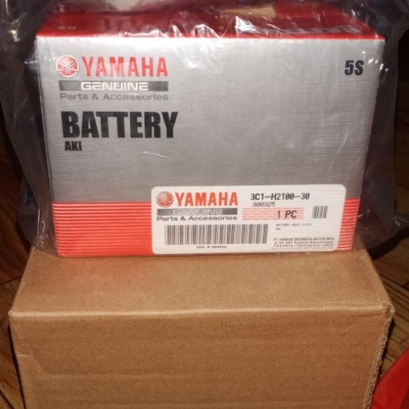 Aki motor original Yamaha Yuasa GTZ5S