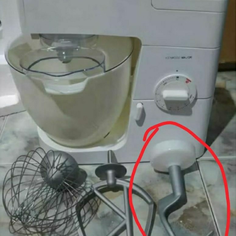 Mixer Kenwood Major Dough Hook S atau Kepala Kocokan Roti