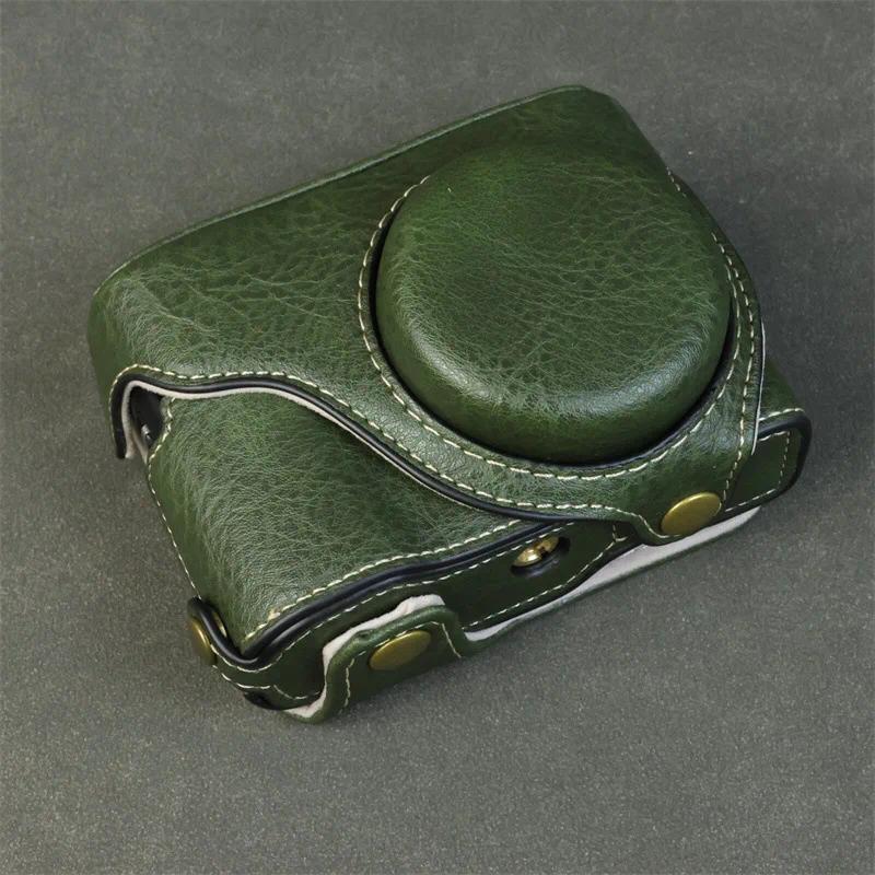 For  onic Lumix ZS99, base open hole case camera bag leather case tz99 protective case