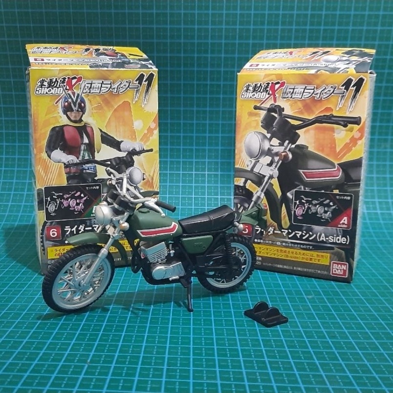 Shodo X motor kamen rider riderman motorcycle