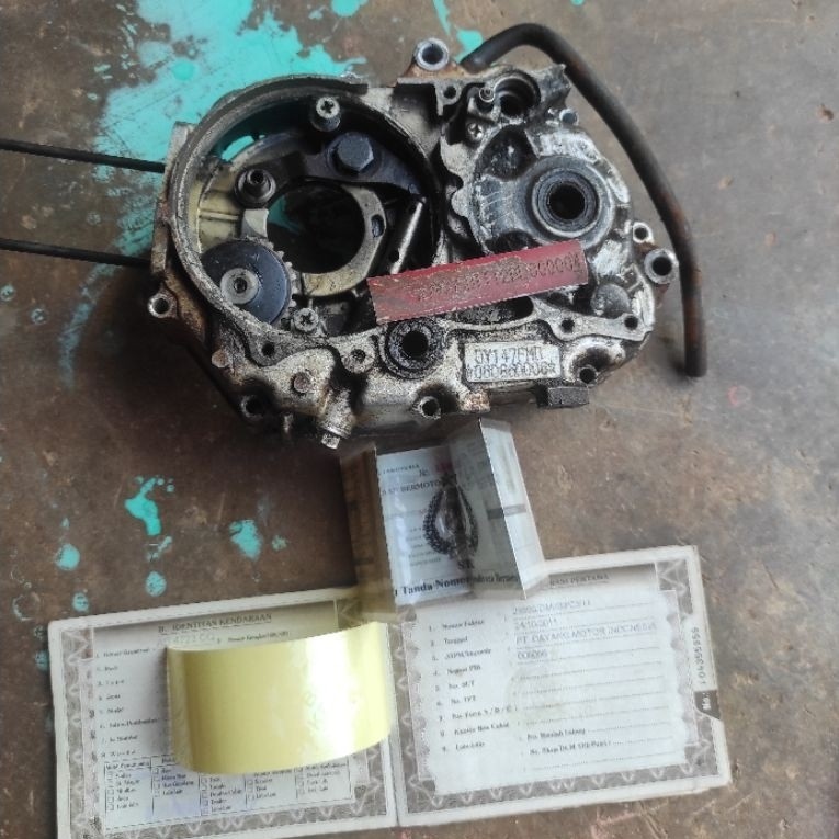Crankcase calter mesin jialing kancil
