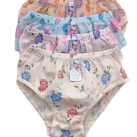 12 Pcs Cd Cewek Murah Celana Dalam Wanita Motif Bunga Anak Remaja Dewasa Putri Yuliana