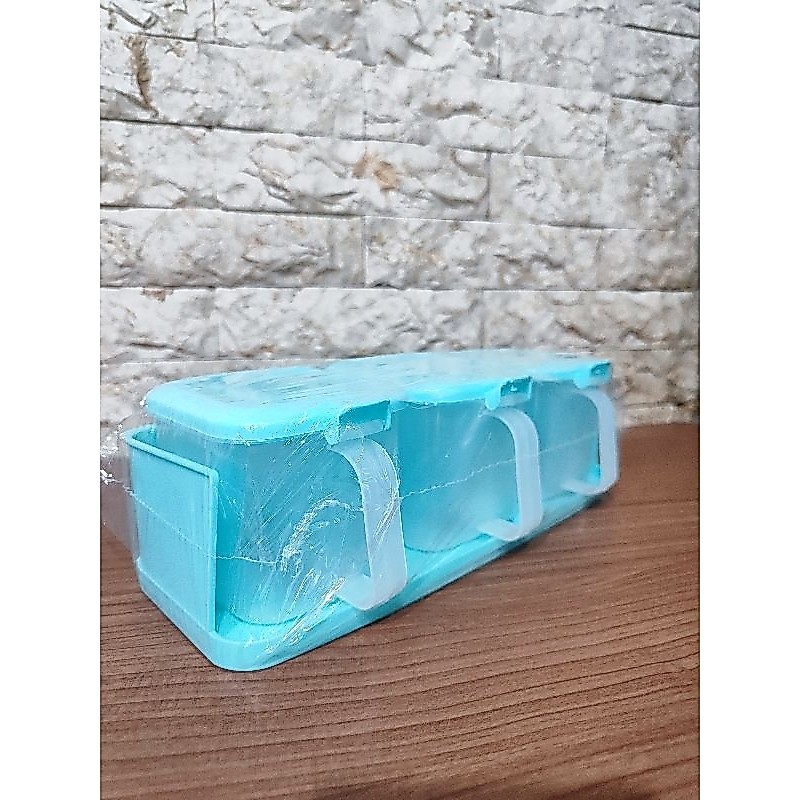 Tempat Bumbu Set / Toples Bumbu Set / Tempat Bumbu Warna / Spices Box