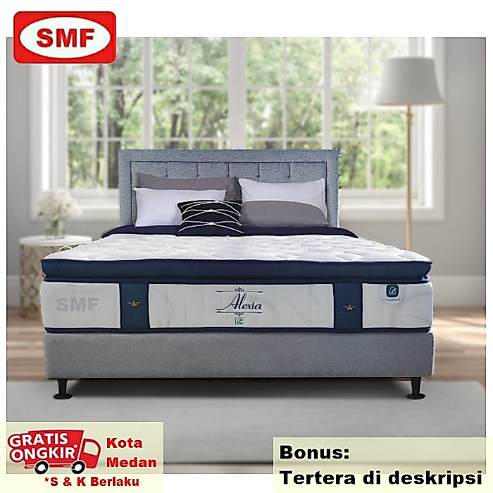 KASUR / MATRAS ALEXIA - AIRLAND (MATRAS SAJA) - 200/180/160/120/100
