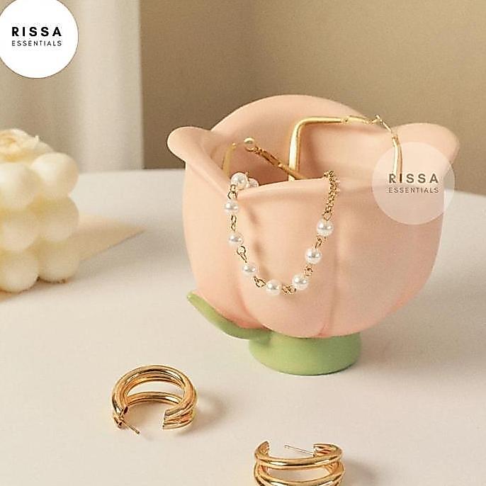 [RISSA] Pot Meadow Kontainer Vas Dekor Korea Home Decor Properti Foto Prop Foto Layout Aesthetic Fot