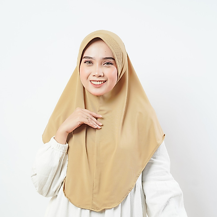 Scrafthijab Jilbab Instan Jersey Premium | Khimar Pinguin | Pet Antem Anti Mleyot | 28 Warna Polos |