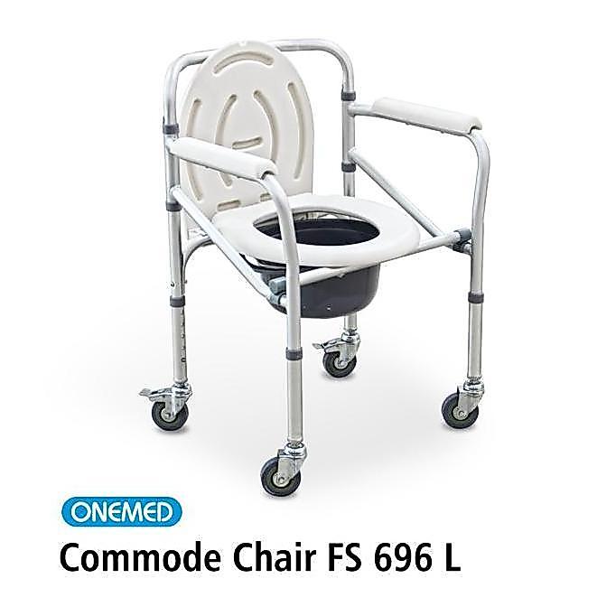 Kursi BAB Commode Chair Dengan Roda 696 OneMed