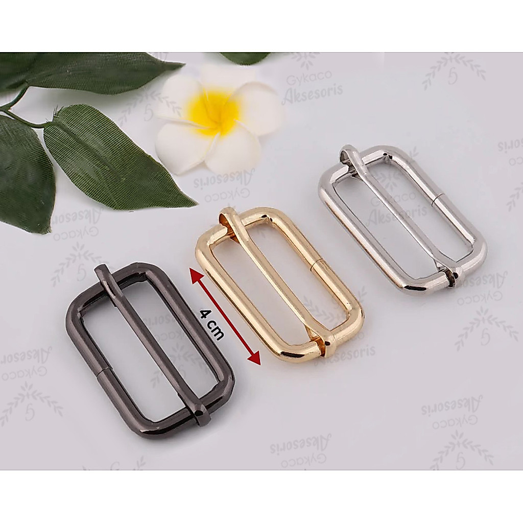 Aksesoris Tas Ring Jalan 4 cm (A) / SRE / Geser - Aksesoris Tas (IMPORT)