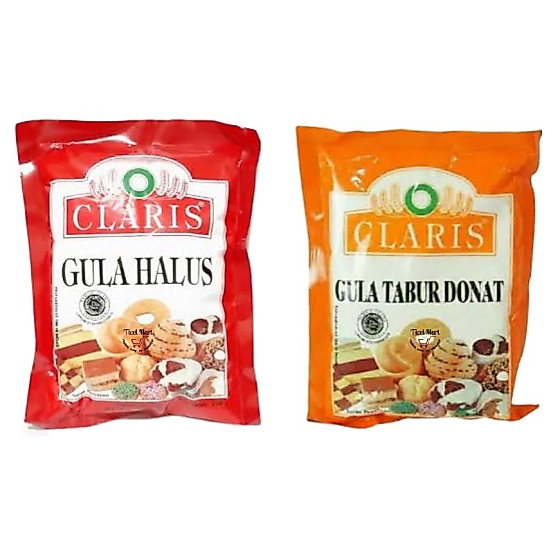 Tepung Gula halus Gula dingin Gula Donat - Claris 250gr