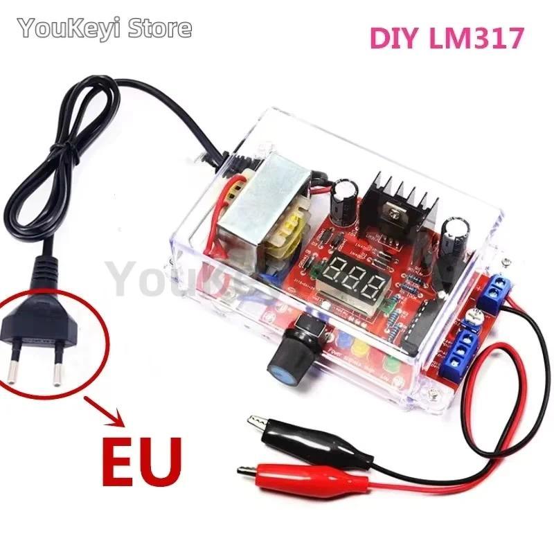 Y Kit LM317 Adjustable Regulated Voltage 110V 220V to 1.25V-12.5V Step-down Power Supply Module PCB 