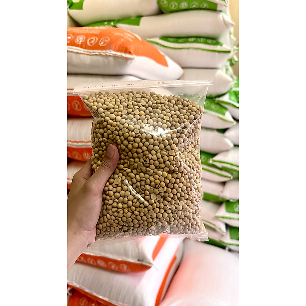 (Langsung Kirim)Kedelai organik (kedelai Amerika) bersih anti kotoran 1 Kg