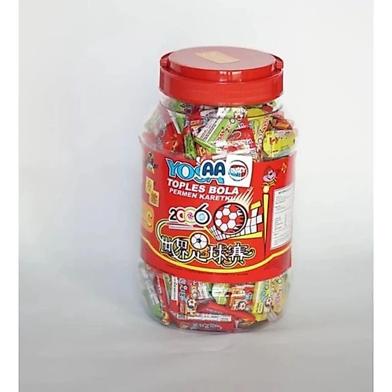 Yosan toples bola Yosan permen karet isi 200 pcs