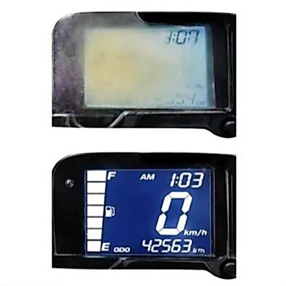 Polarizer LCD Speedometer Megapro Mono Shock [ Solusi Sunburn ]
