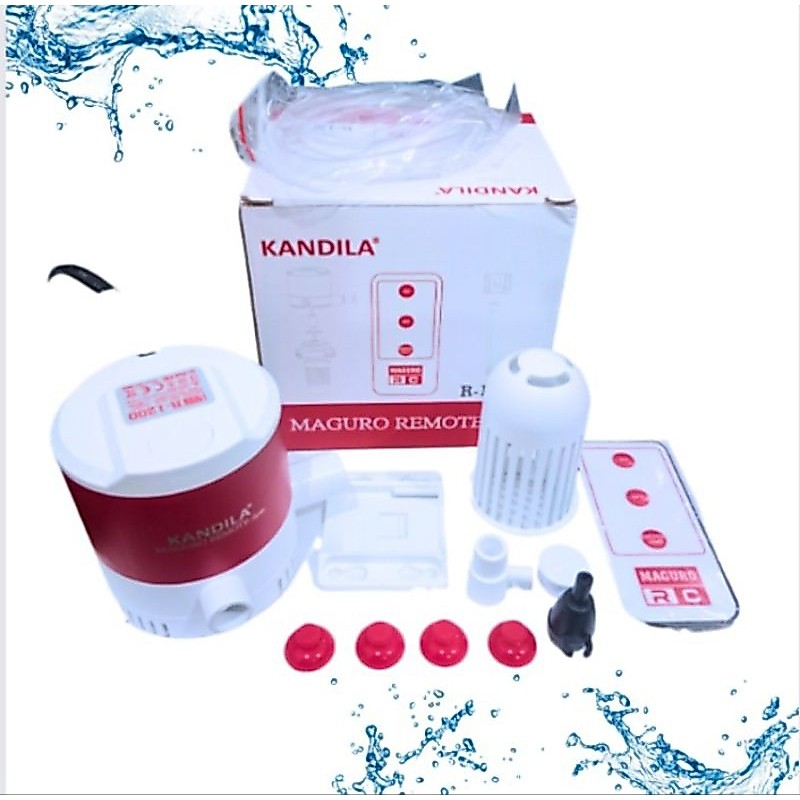 KANDILA MAGURO REMOTE SERIES R 1200 POMPA KOLAM AQUARIUM