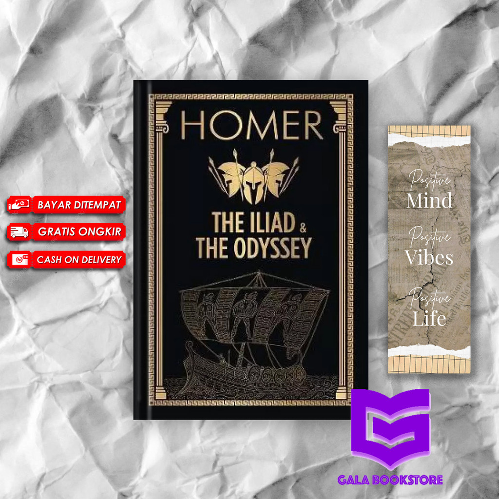 HOMER: The Iliad & the Odyssey (English) By Homer