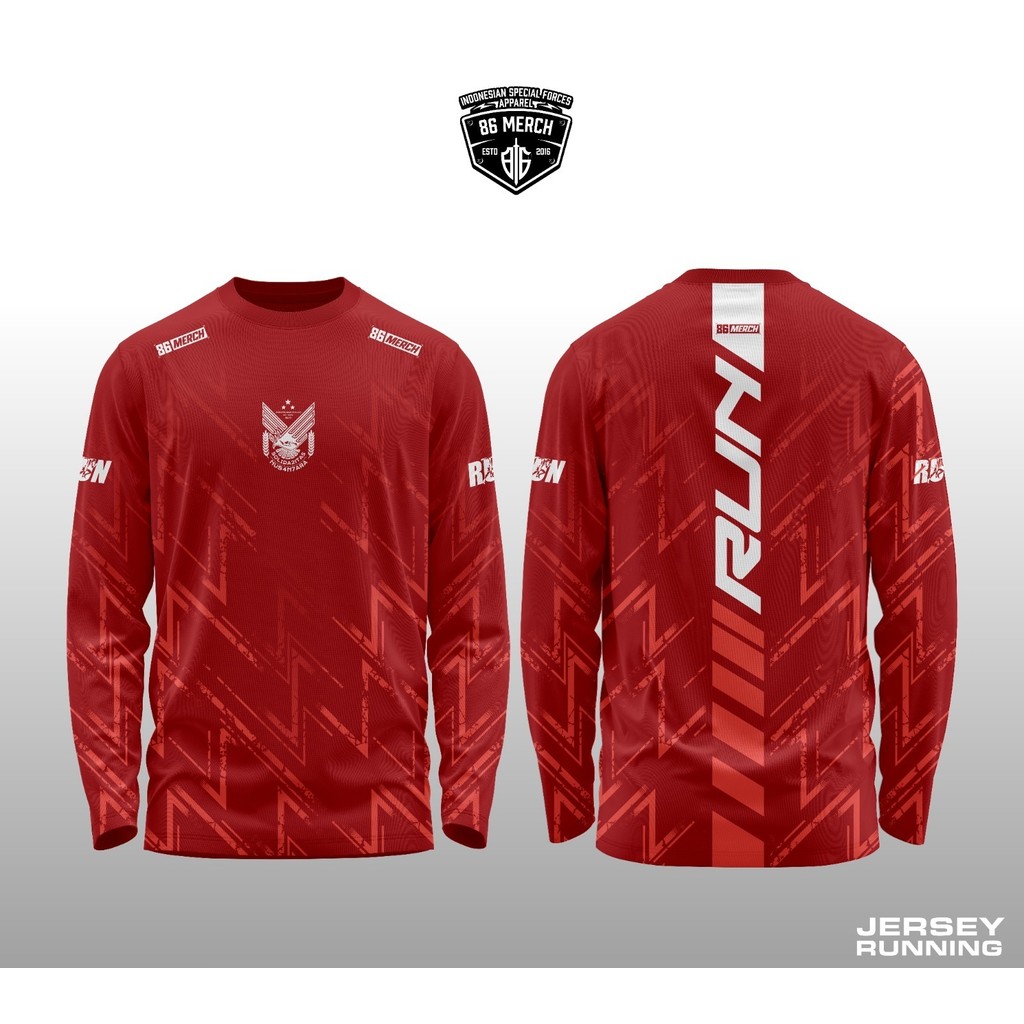 JERSEY RUNING SOLIDARITAS NUSANTARA MAROON