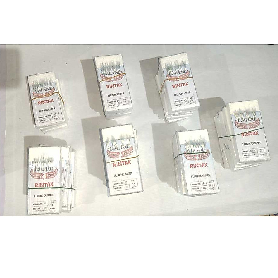 RINTA PUTIH FLUOROCARBON UKURAN 10LBS, 12 LBS, 14LBS, 18LBS, 20LBS, 23LBS