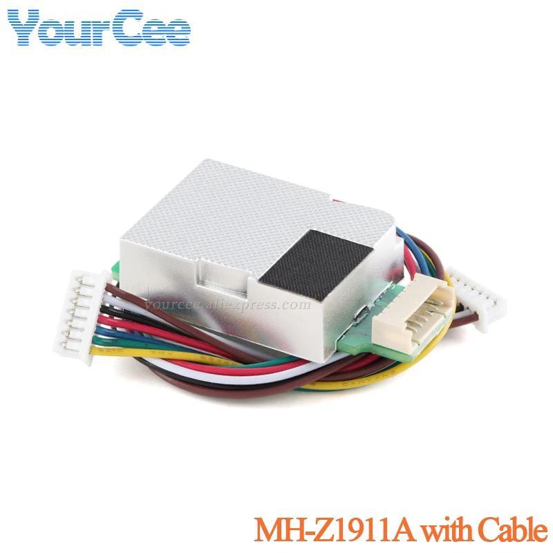 2pcs/1pc MH-Z1911A MH-Z19 NDIR CO2 Modul Sensor Gas Karbon Dioksida Udara MHZ19 Inframerah IR 400-50