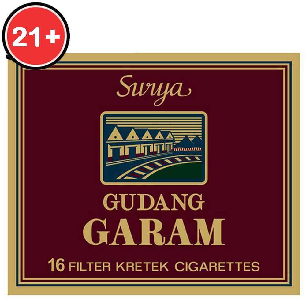 GUDANG GARAM ROKOK FILTER SURYA   16'S